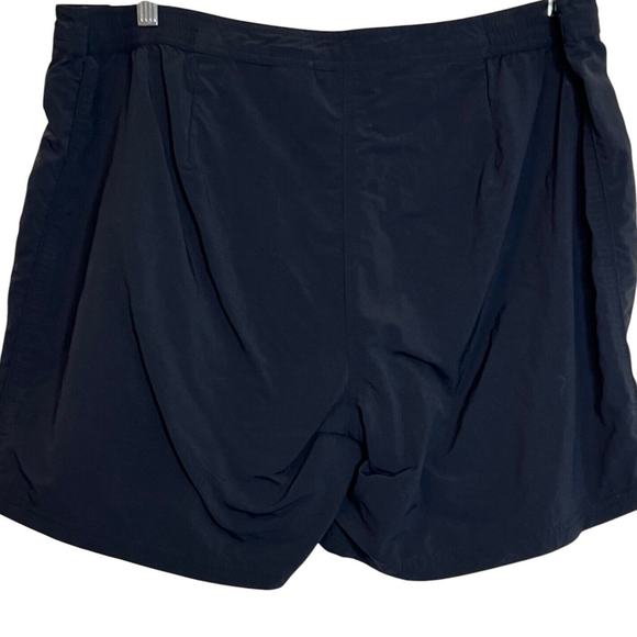 Eddie Bauer Womens Nylon Shorts Size 18W Black Zipper Drawstring - Picture 3 of 5